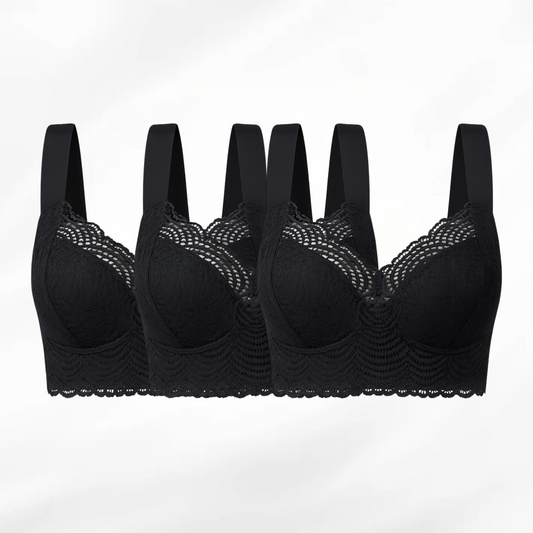 Lucy's™ Original – Bequemer und stützender Push-up-BH (3er-Pack)
